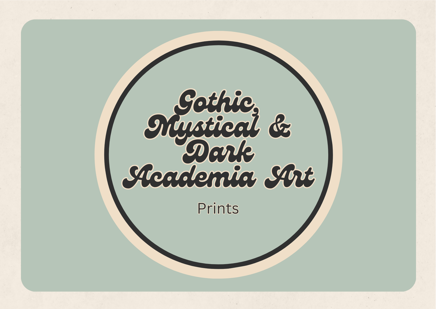 Gothic, Mystical & Dark Academia Art