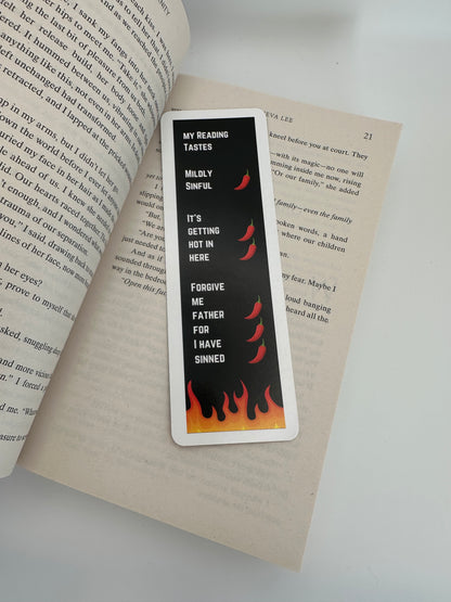 Funny & Spicy Bookmark Set of 3 | BookTok Bookmarks | Reader Gift