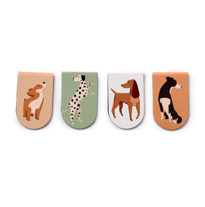 BARKS Magnetic Dog Bookmark Set (Pack of 4)