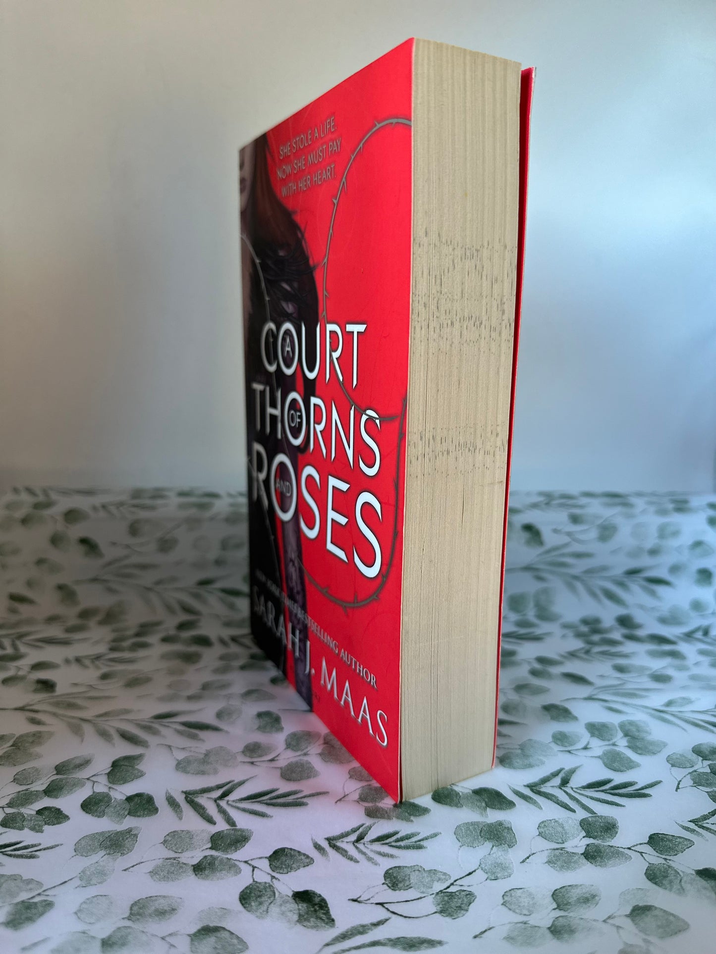 A Court of Thorns and Roses OOP Cover Gift Set Tote Bag Book & Bookmarks ACOTAR | Sarah J Maas Fans